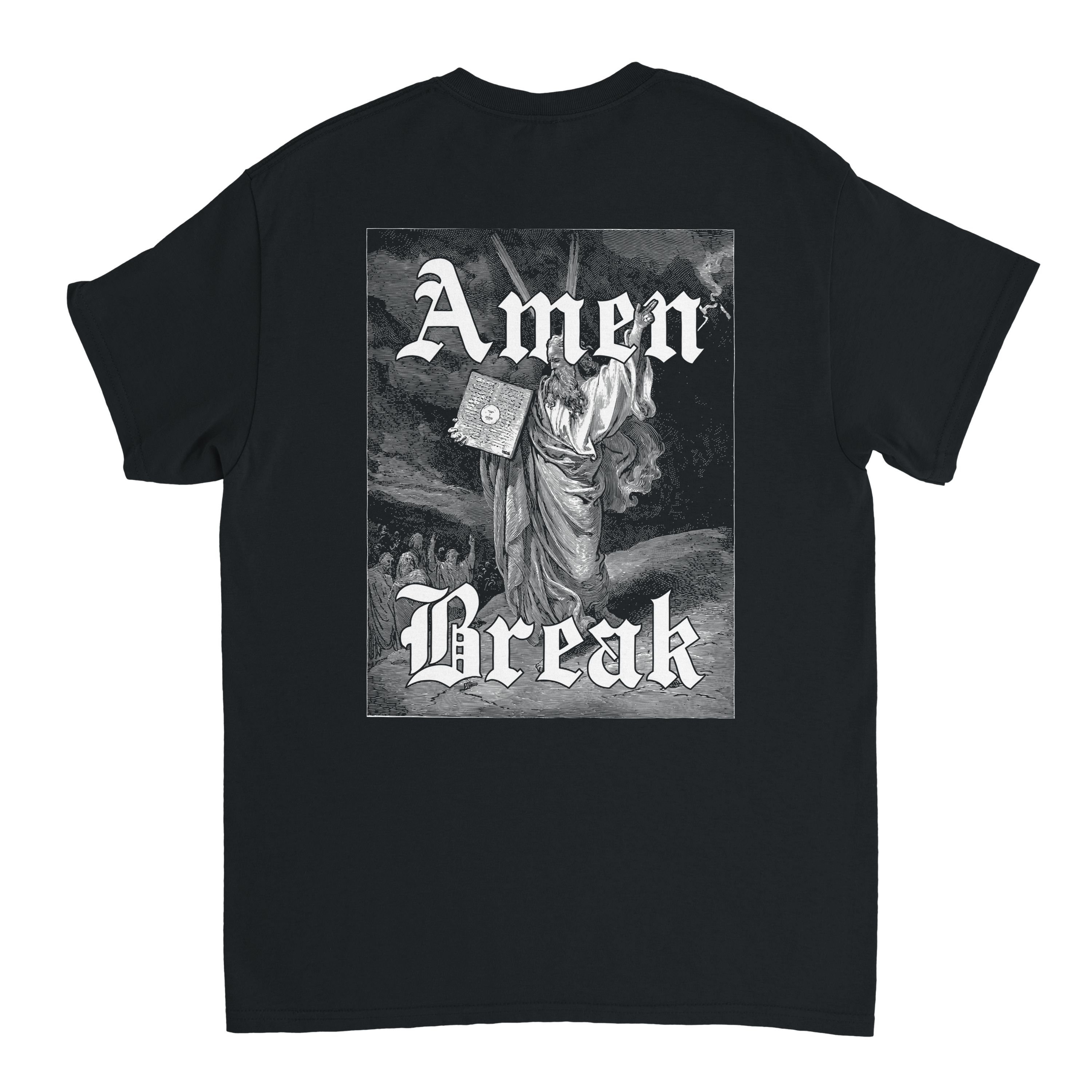 Amen Break T-Shirt Black Back