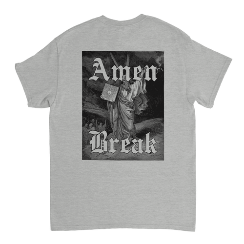 Amen Break T-Shirt Grey Back