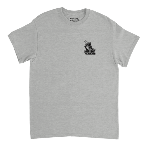 Amen Break T-Shirt Grey Front