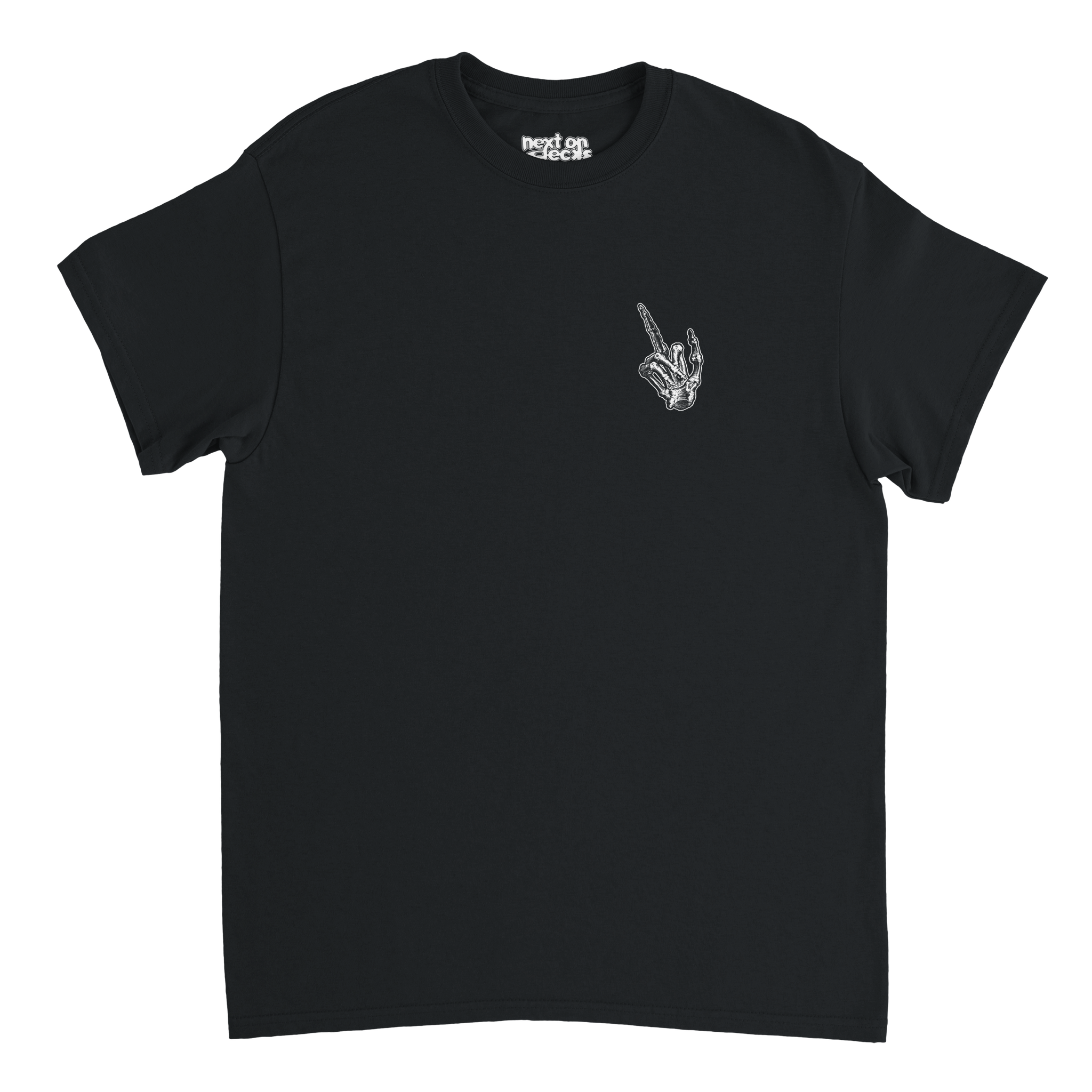 Rave To The Grave T-Shirt Black Front